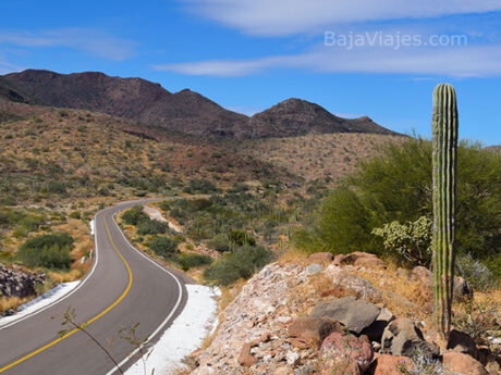 Carretera Transpeninsular, Península de Baja California.