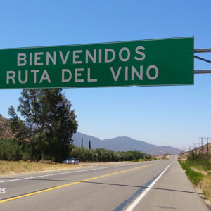 Bienvenida a la Ruta del Vino de Baja California, en Valle de Guadalupe