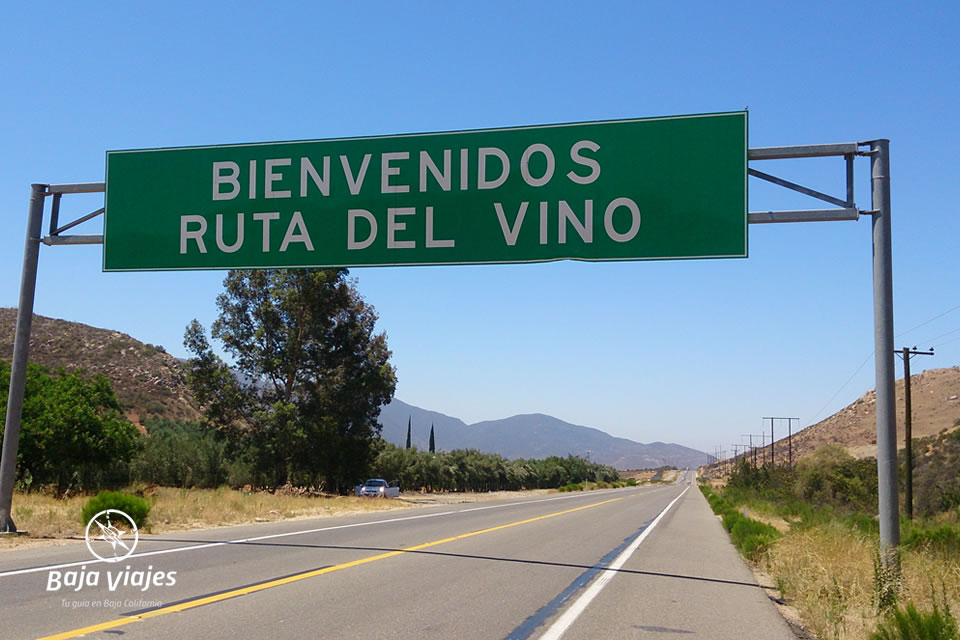 Bienvenida a la Ruta del Vino de Baja California, en Valle de Guadalupe