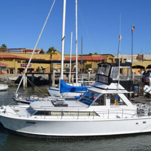 Barcos de pesca deportiva para los paseos en Ensenada.