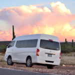 Transporte Van en La Reserva Biosfera del Vizcaino, Baja California Sur