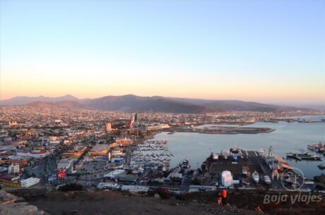 Vista panorámica del Puerro de Ensenada