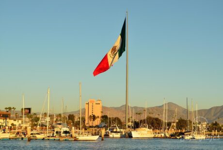 Vista panorámica del Puerro de Ensenada