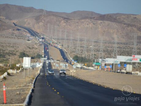 Carretera Tijuana - Mexicali, Laguna Salada
