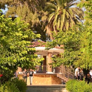 Kiosko en la Plaza del Centro Historico de Tecate