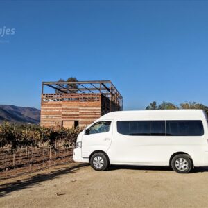Transporte tipo Van en Casa Frida, Valle de Guadalupe, Baja California
