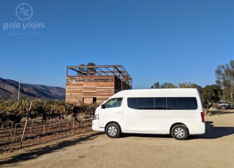 Transporte tipo Van en Casa Frida, Valle de Guadalupe, Baja California