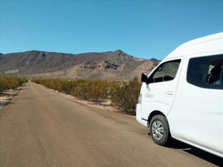 Transporte y Tour en la Península de Baja California