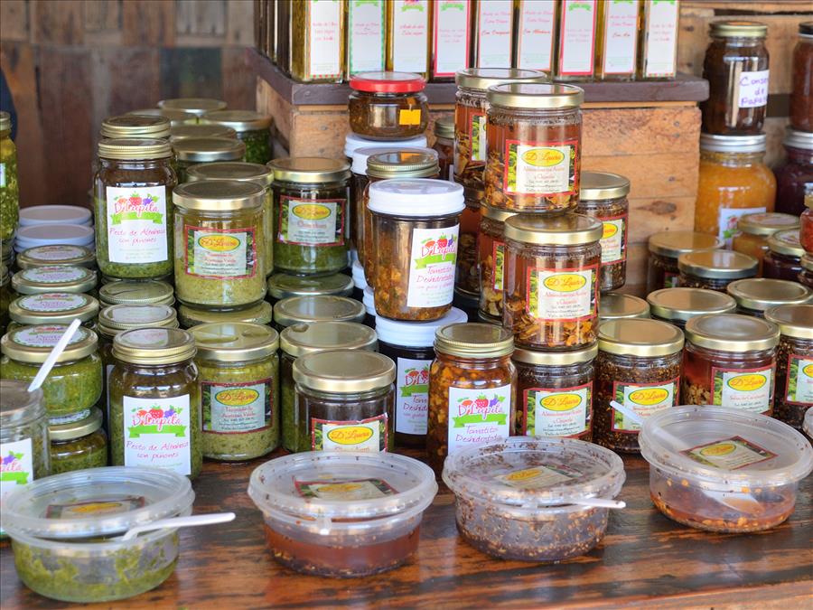 Degustaciones de productos artesanales De Lupita en Valle de Guadalupe