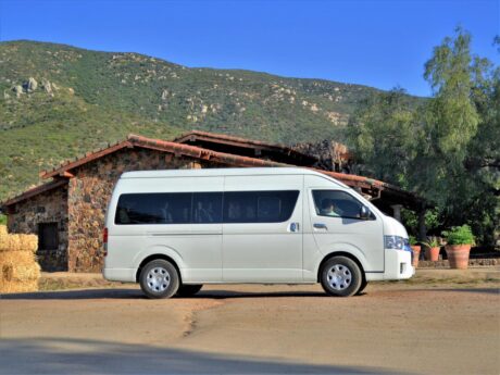 Van de Transporte Privado en Valle de Guadalupe