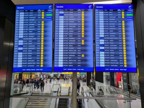 Listado de Vuelos en el Aeropuerto de Tijuana