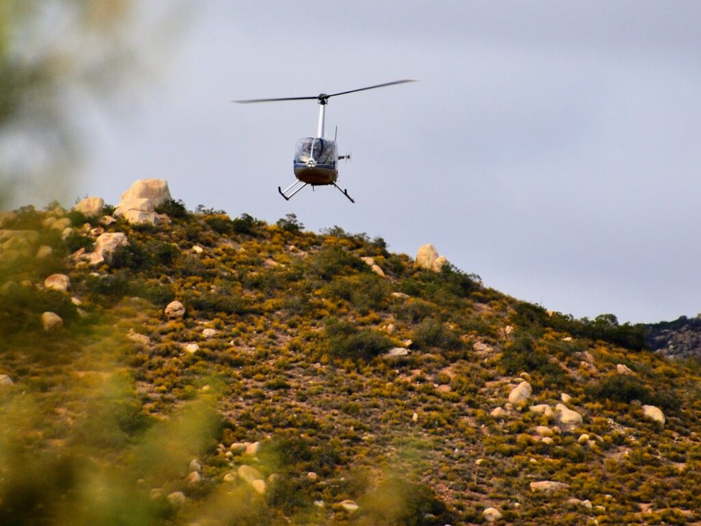 Vuelos en Helicóptero en Valle de Guadalupe